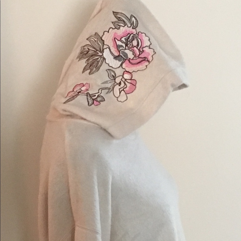 Crop top hooded
